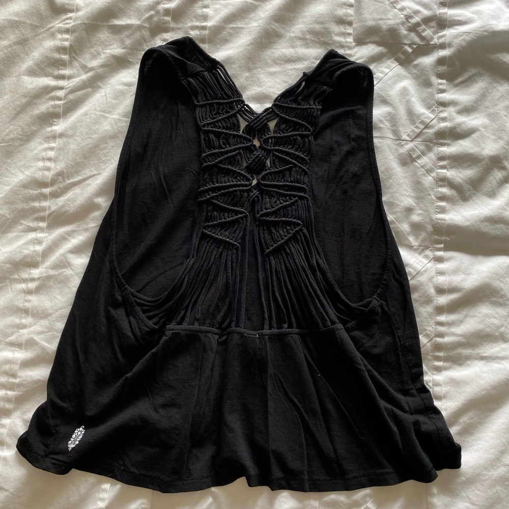 Free people movement black tank